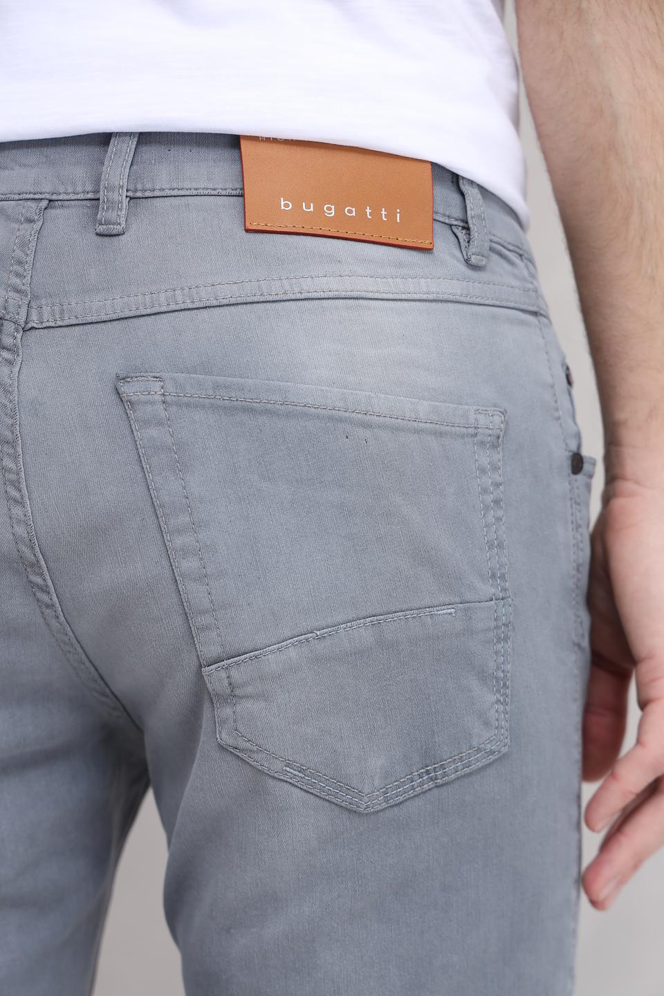 Джинсы Bugatti серые Slim Fit
