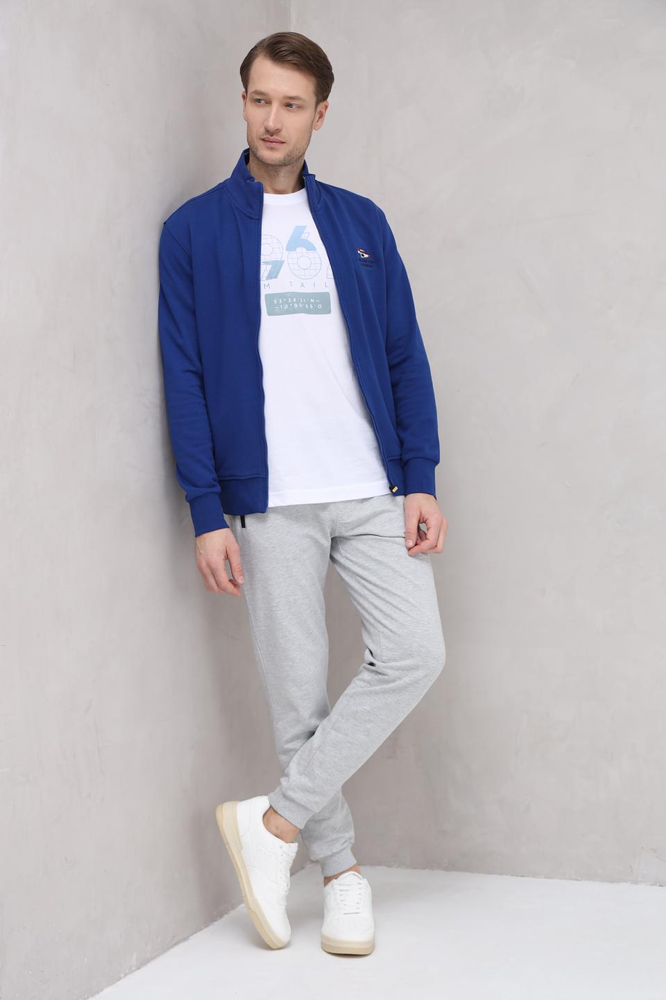 Кардиган Granchio синий на молнии