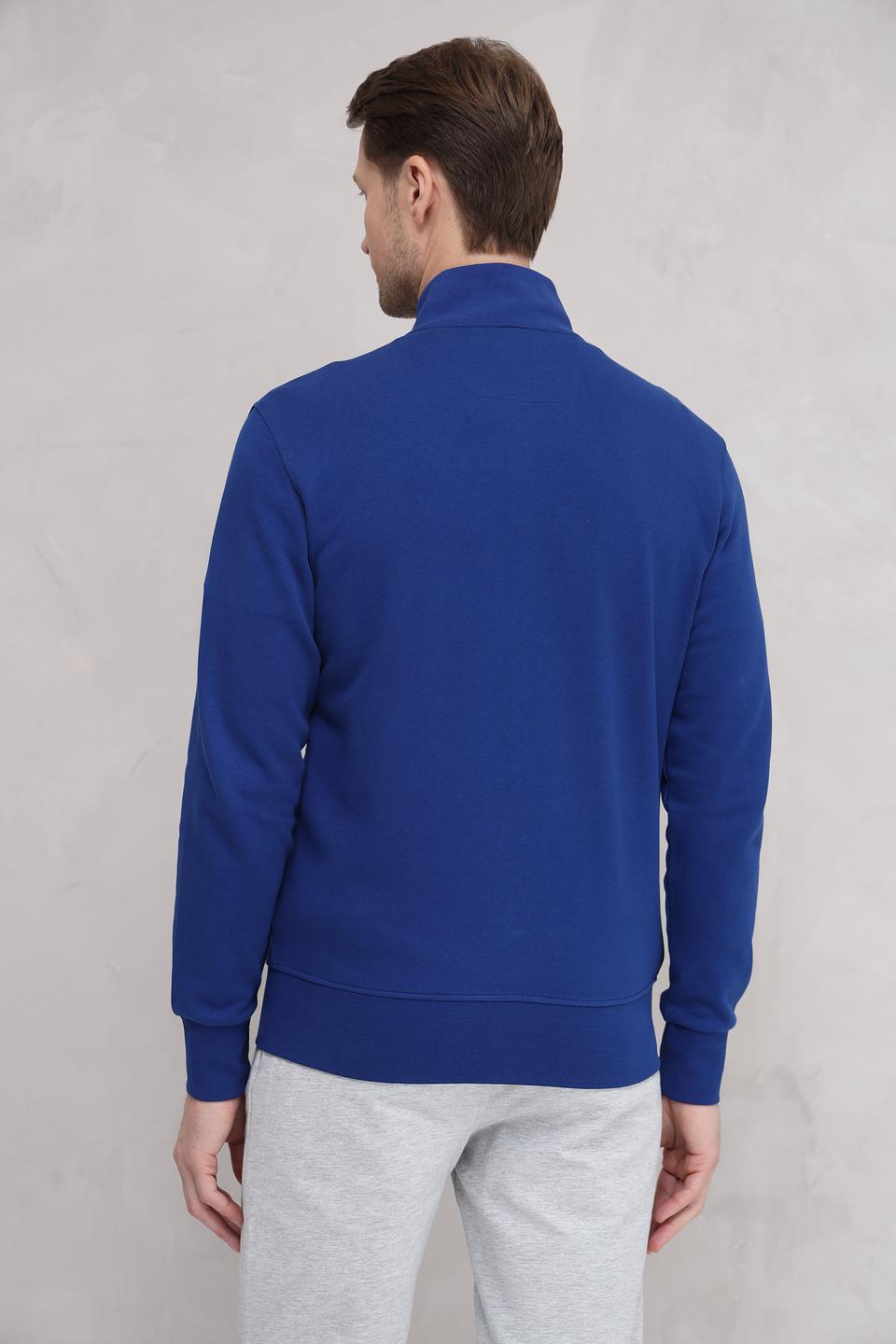 Кардиган Granchio синий на молнии