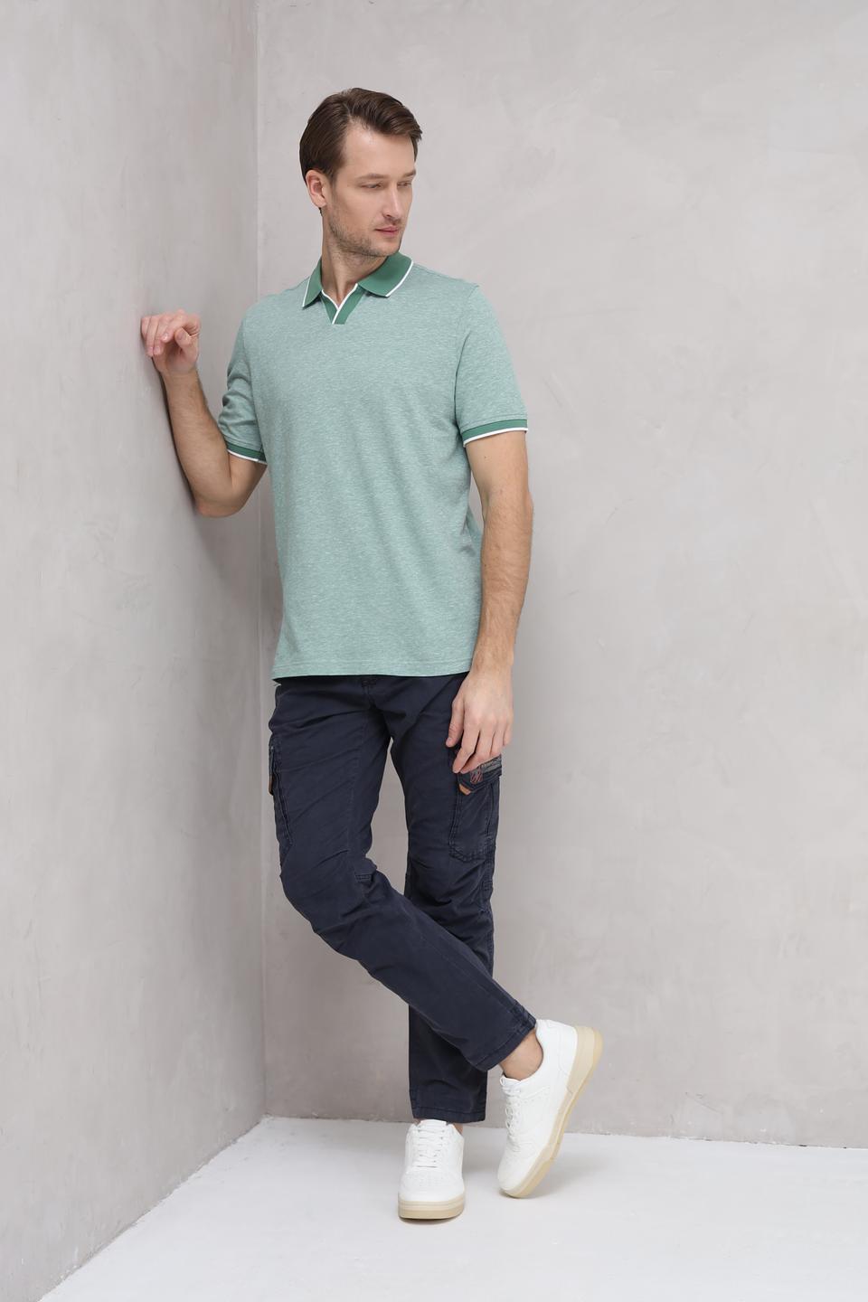 Поло Bugatti мужское мятное