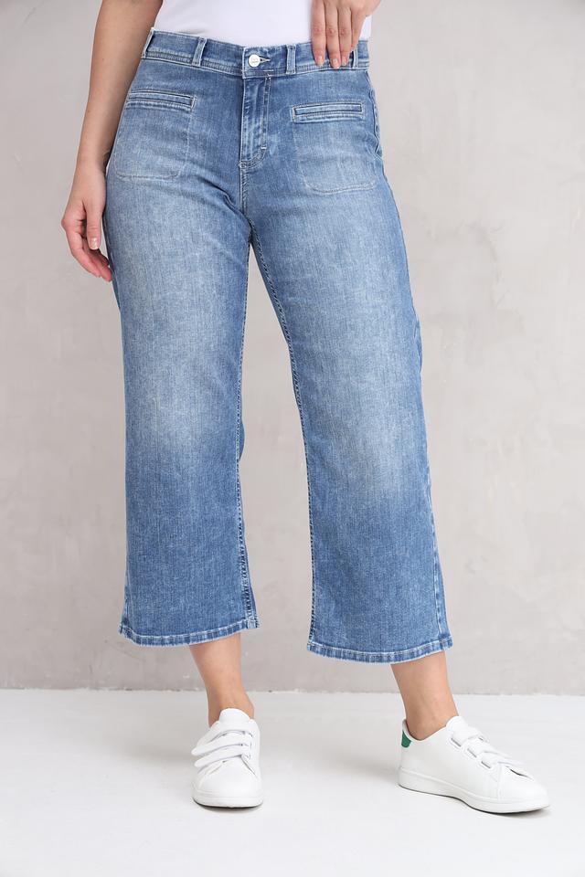 Джинсы Angels кюлоты голубые