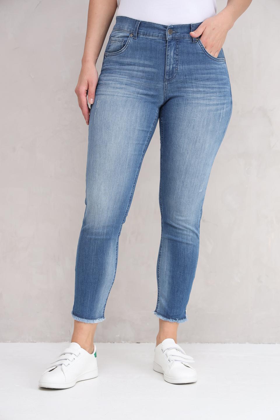 Джинсы Angels Skinny Ankle голубые