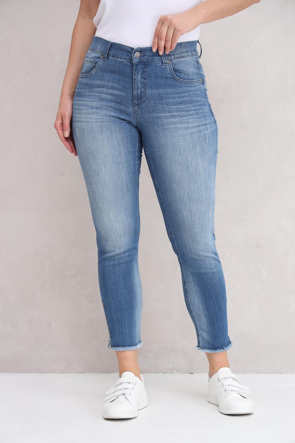 Джинсы Angels Skinny Ankle голубые