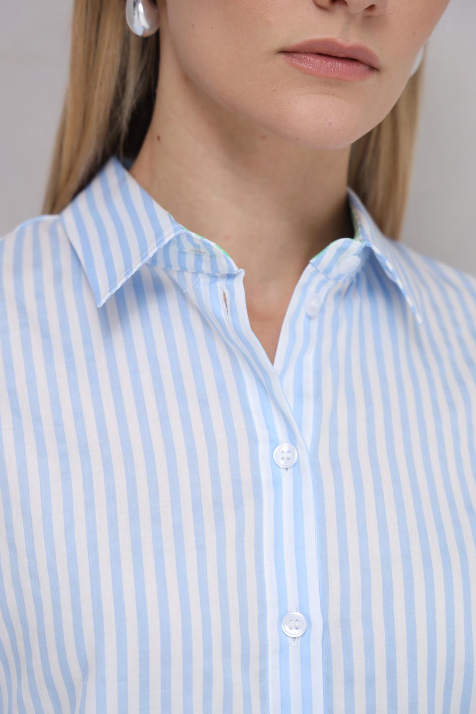 Рубашка You Just White в полоску