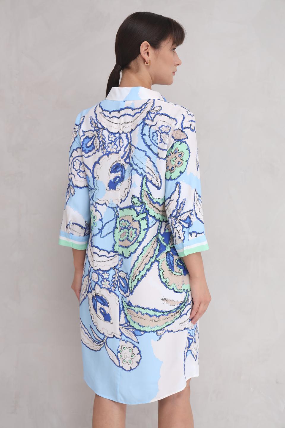 Платье You Just White с цветочным принтом