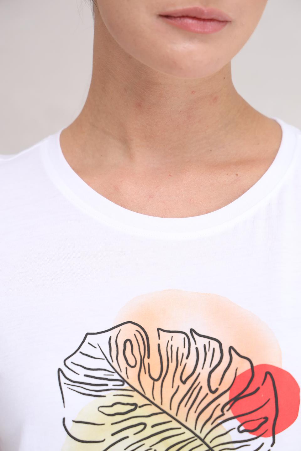 Футболка Time Zone с принтом