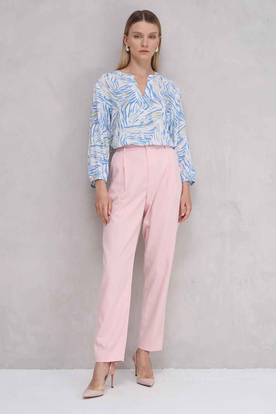 Блуза Gerry Weber EDITION с принтом голубой