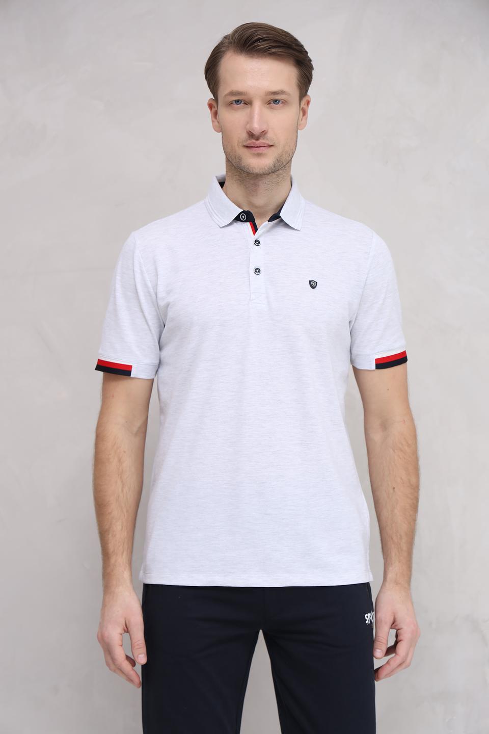 Поло Monte Carlo с красной отделкой