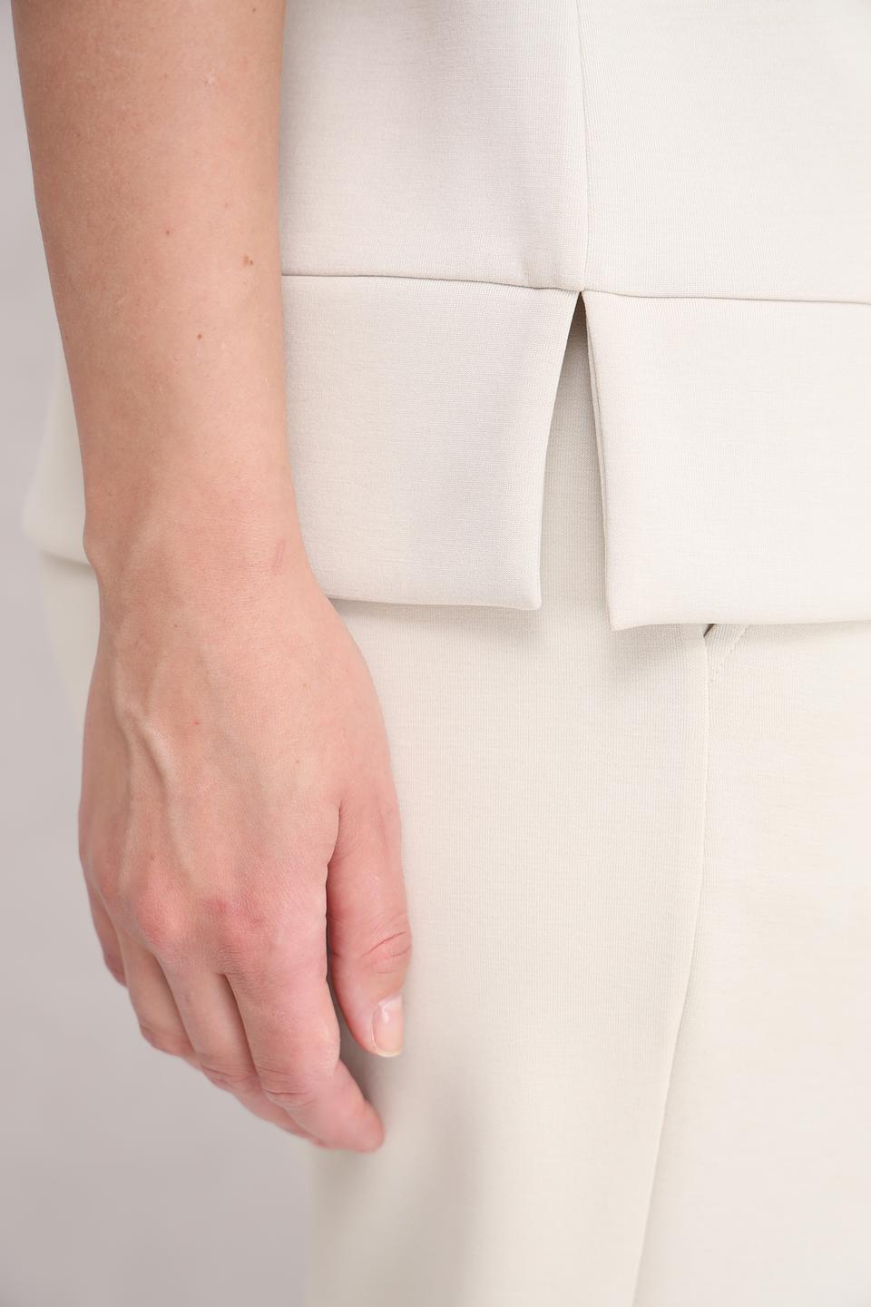 Пуловер Bugatti с капюшоном бежевый