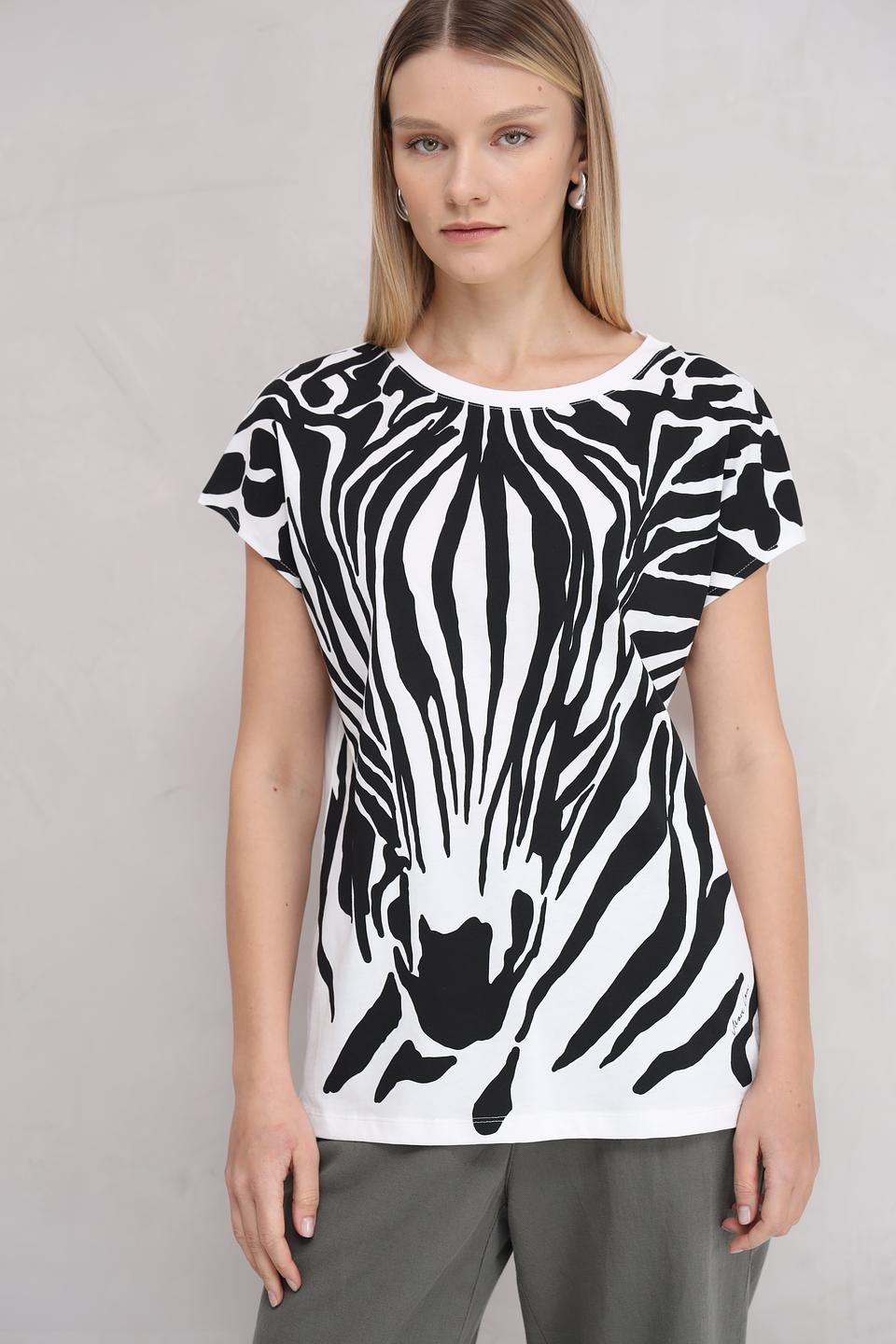 Футболка Marc Cain зебра