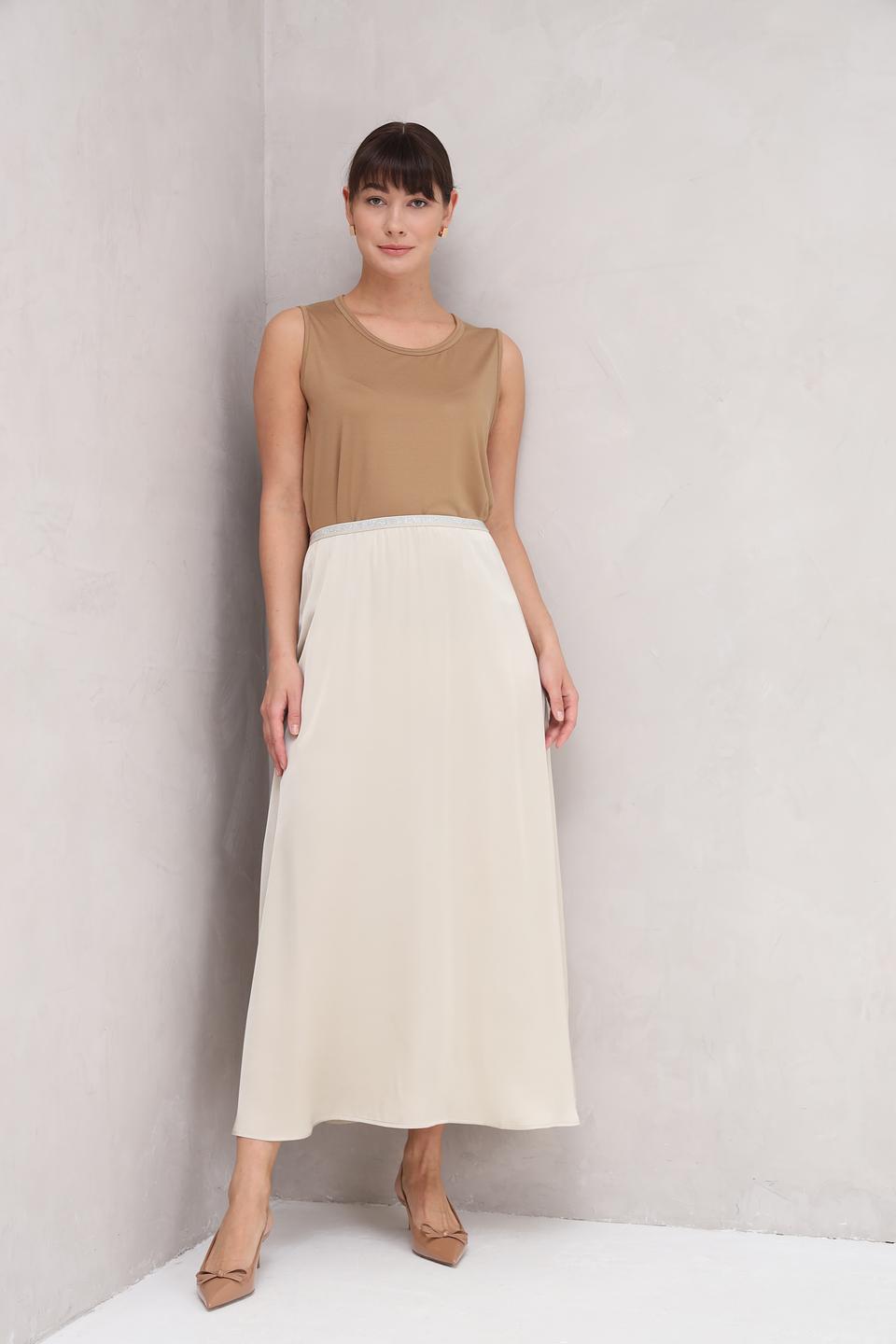 Топ Frank Walder бежевый