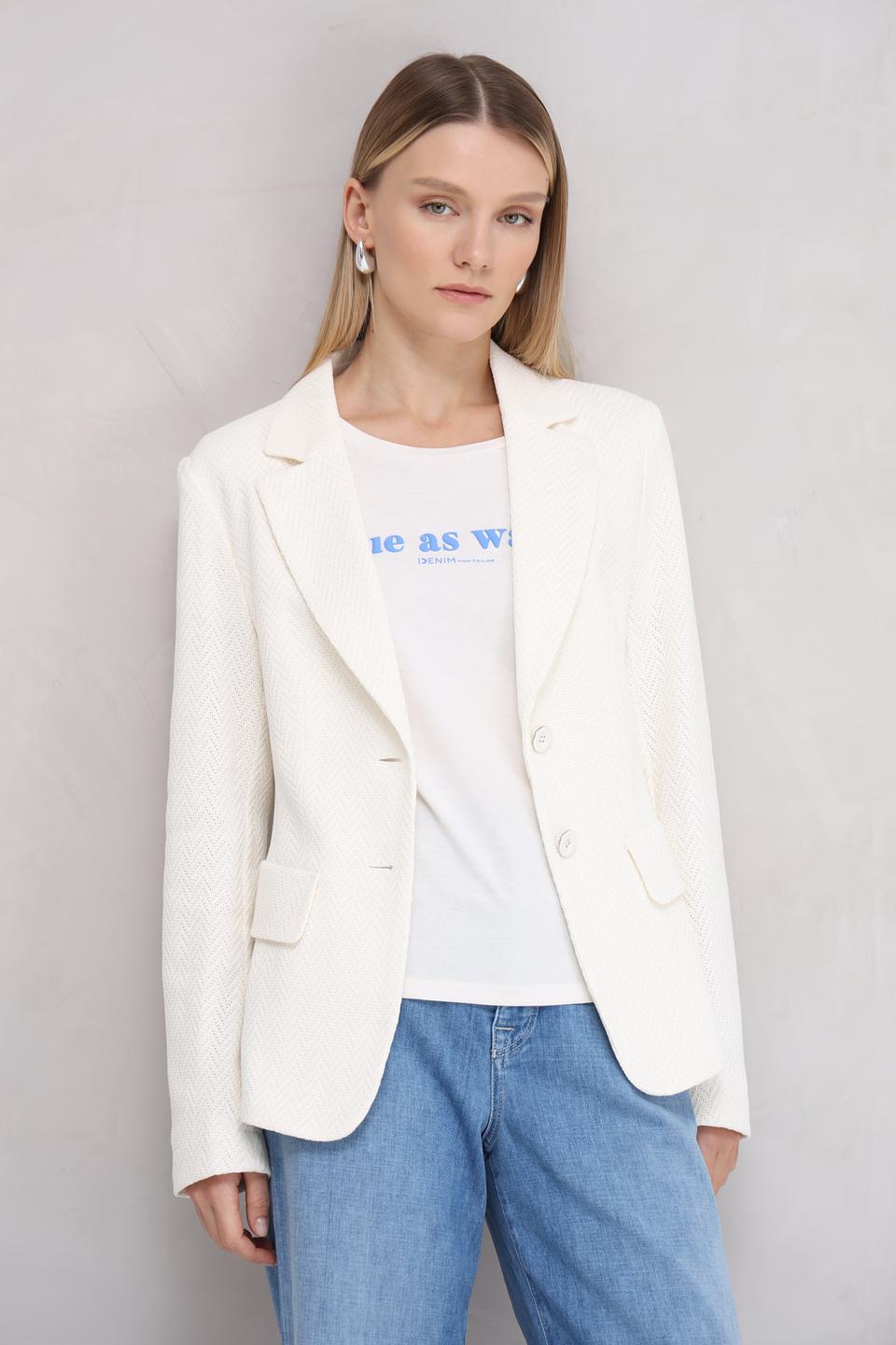 Жакет Marc Cain Collections бежевый