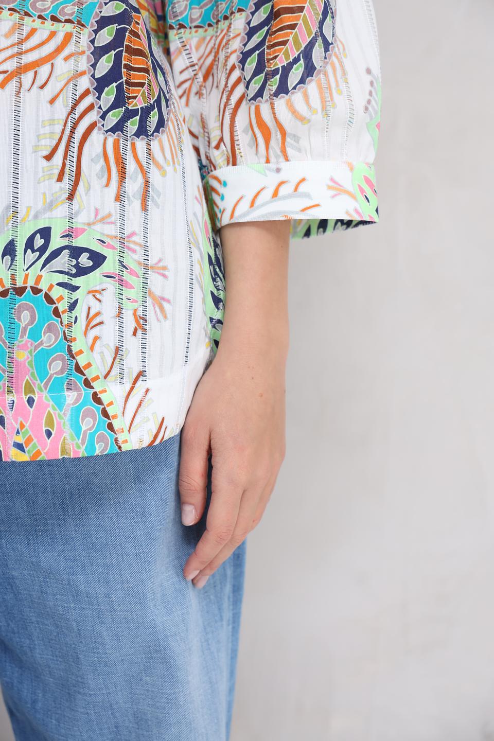 Блуза Marc Cain с принтом