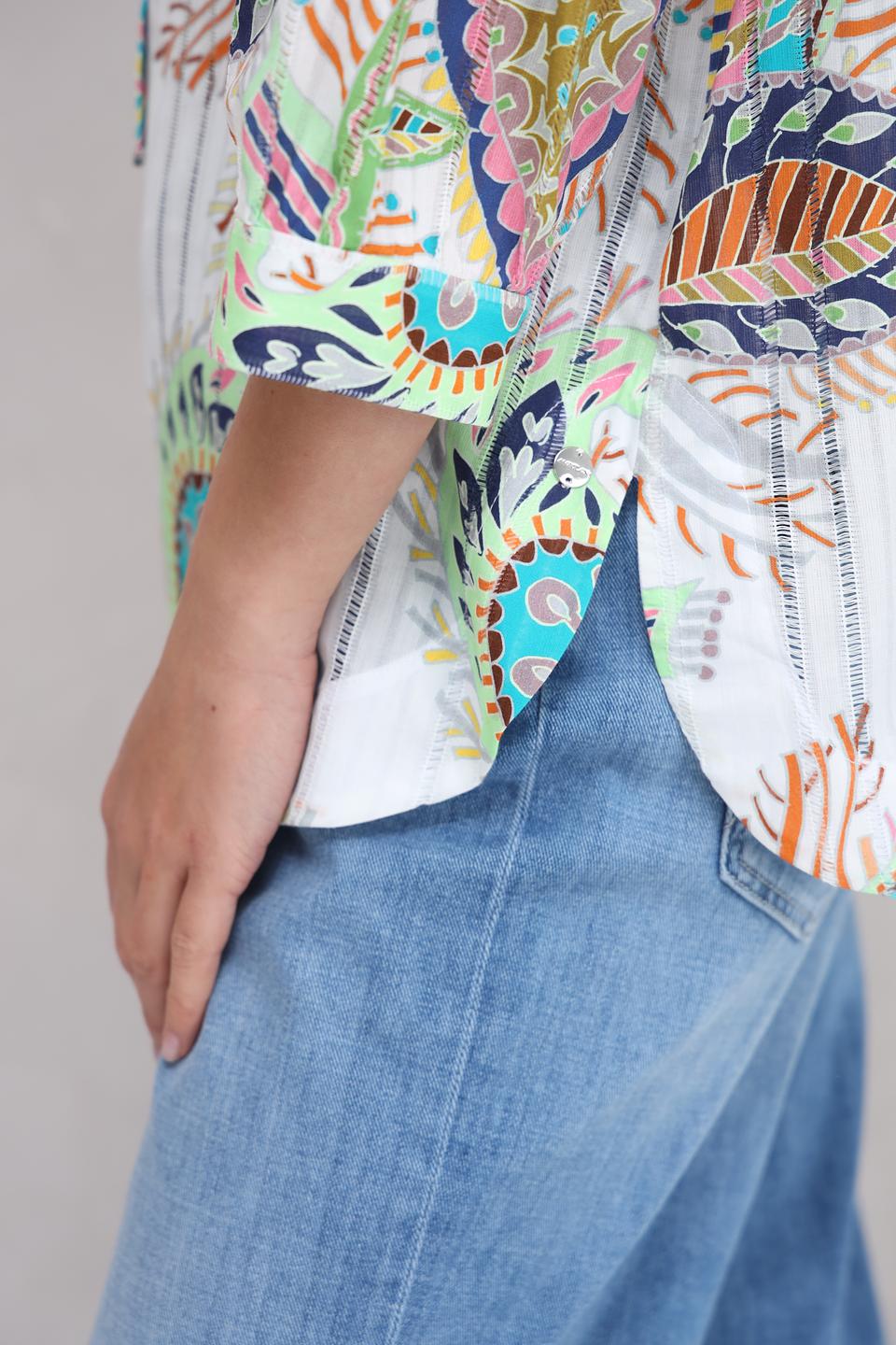 Блуза Marc Cain с принтом