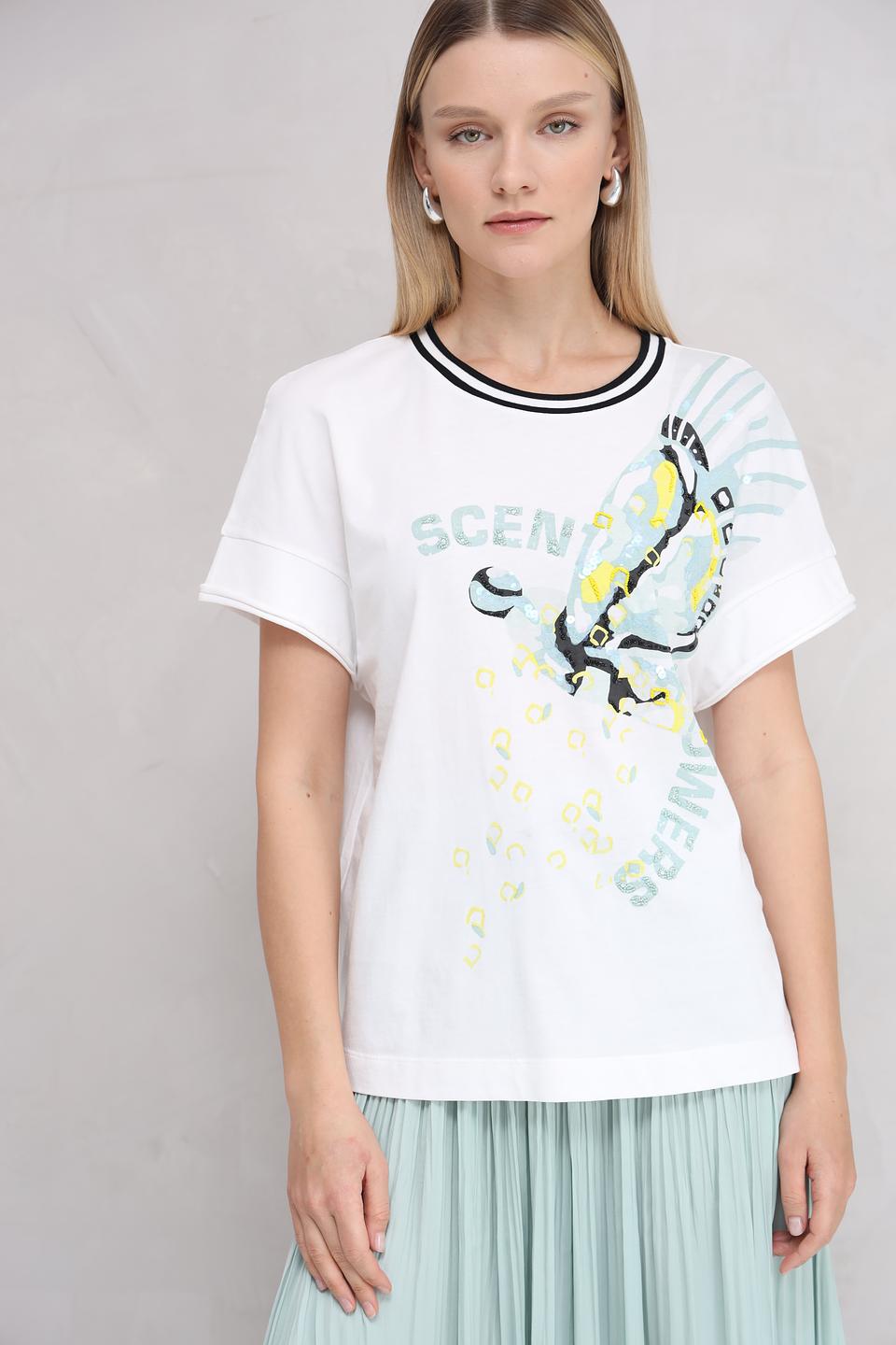 Футболка Marc Cain с принтом