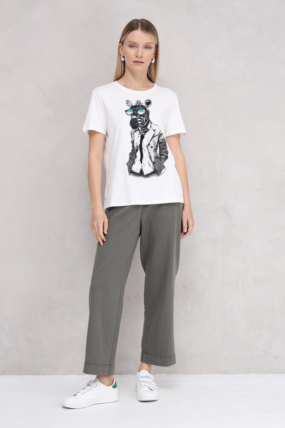 Брюки Marc Cain хаки