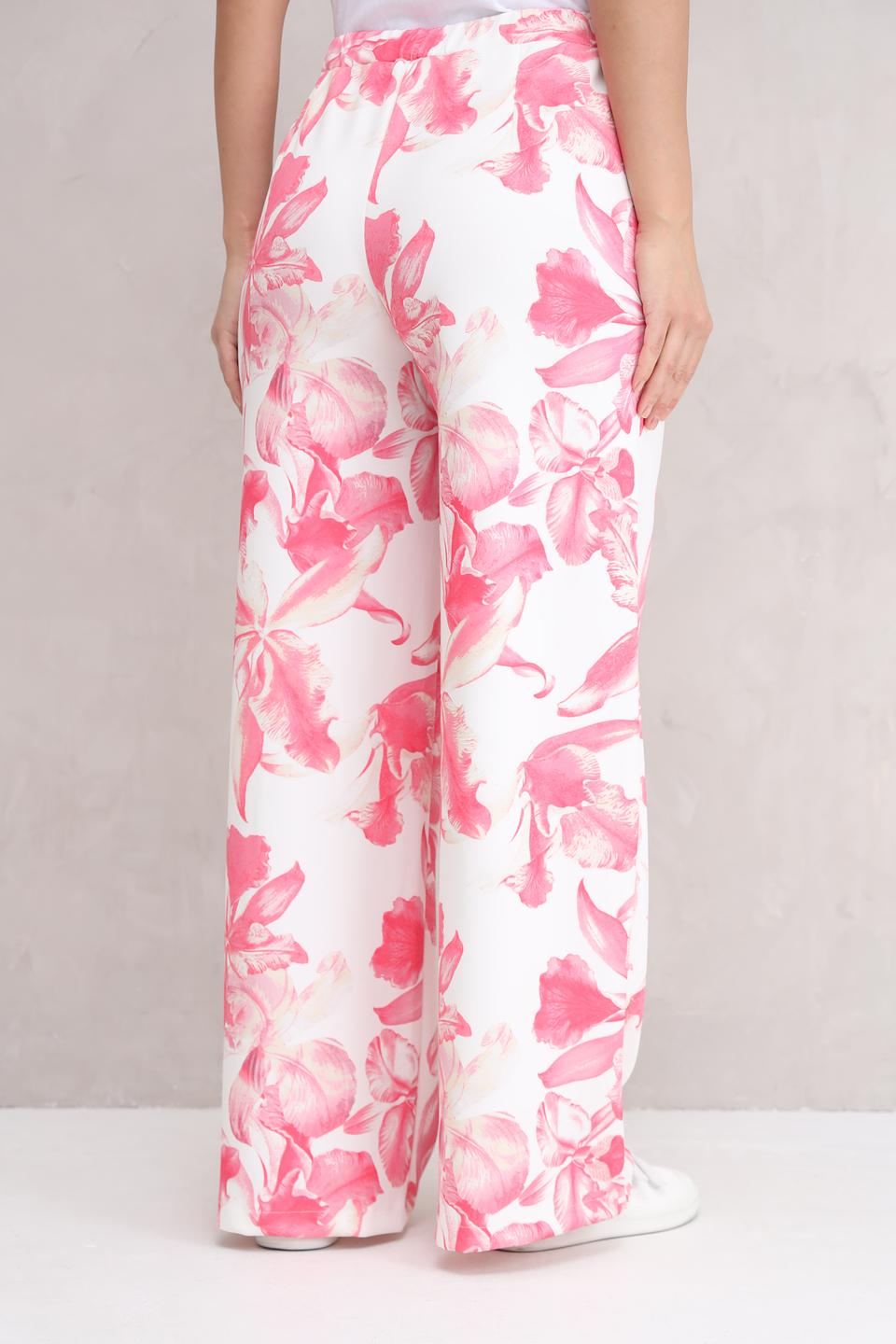 Брюки клёш Monari с цветочным принтом