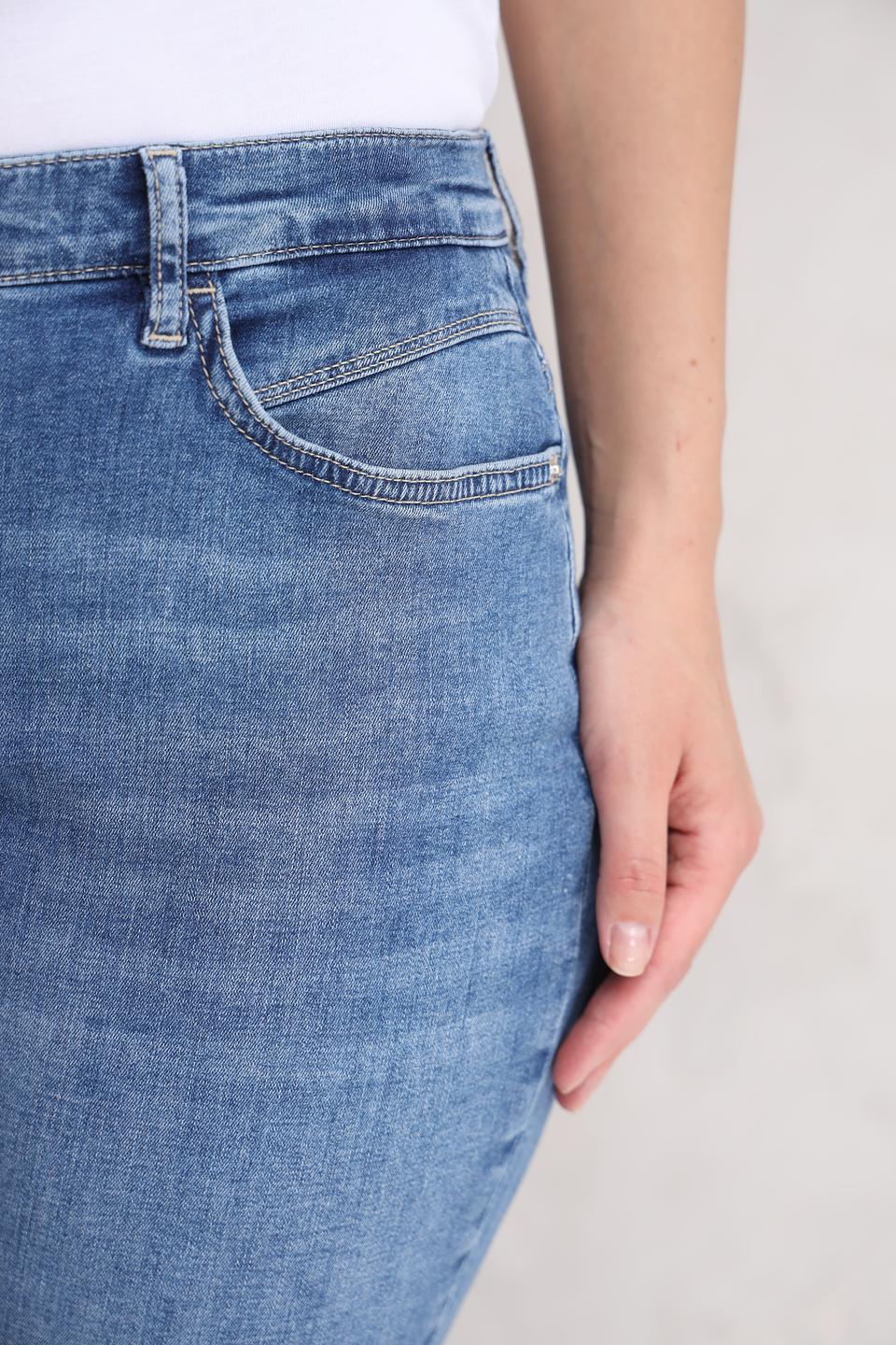 Джинсы Ppep. укороченные голубые