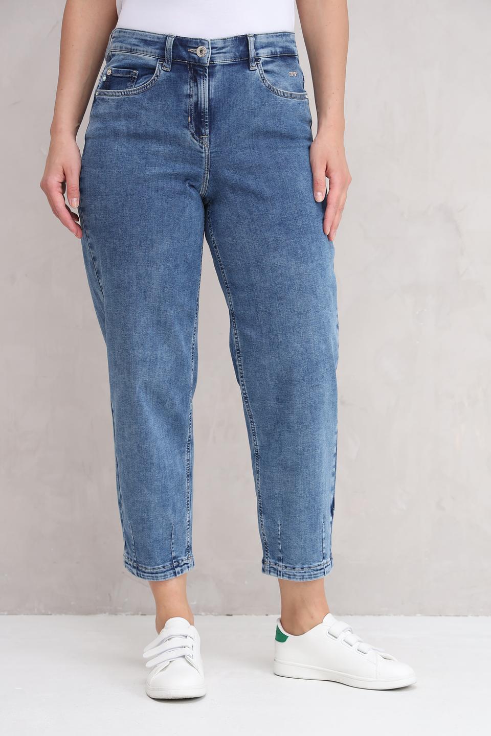 Джинсы Ppep. mom fit голубые