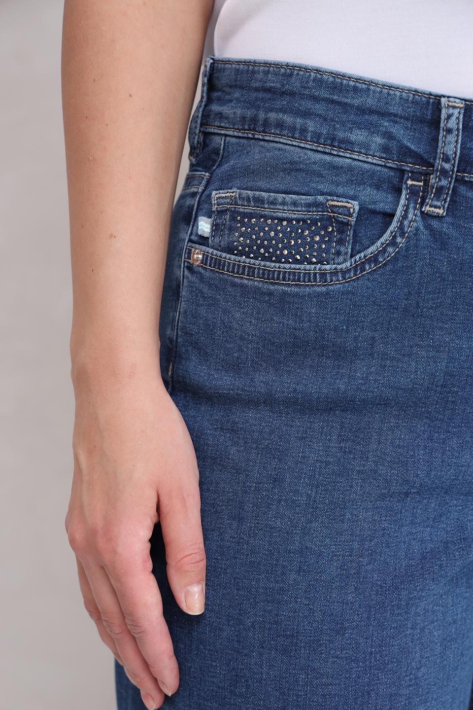 Джинсы Ppep. mom fit синие