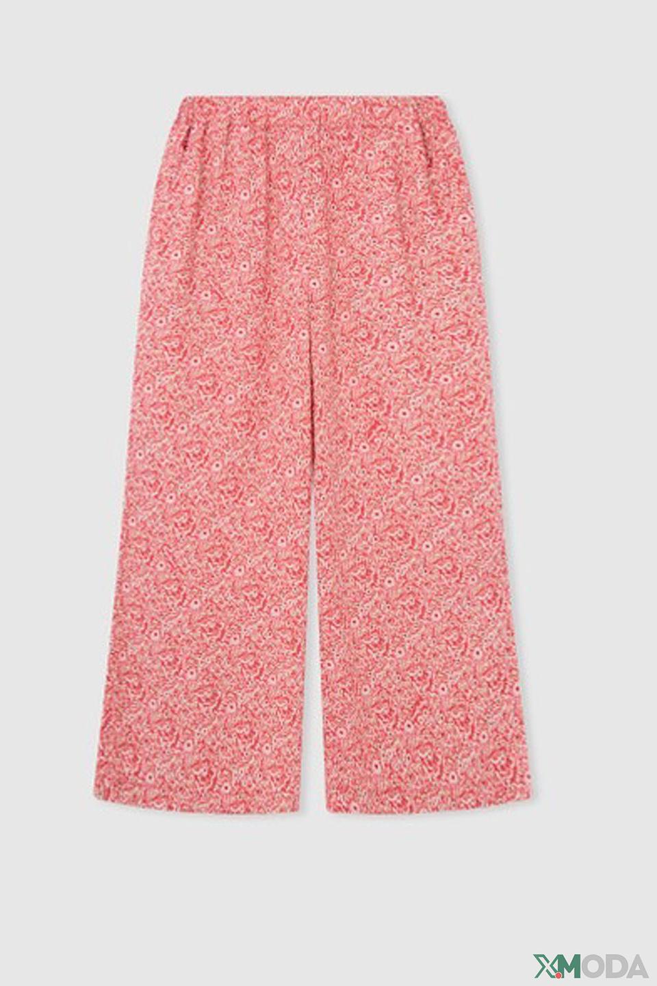 Брюки Pepe Jeans London с цветочным принтом