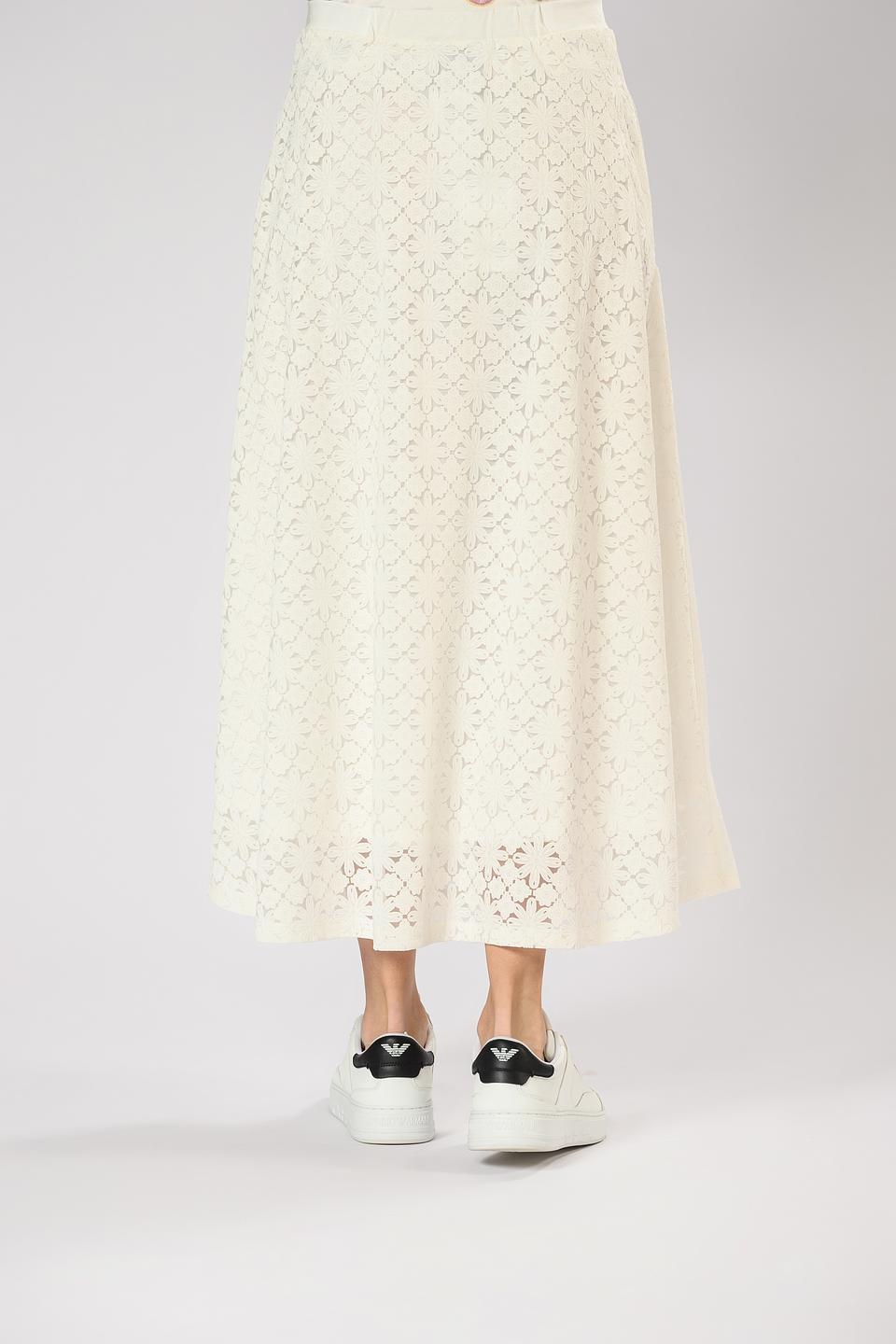 Юбка Leo & Ugo кружево белая