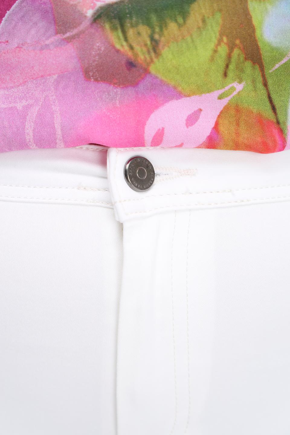 Брюки капри Lebek белые