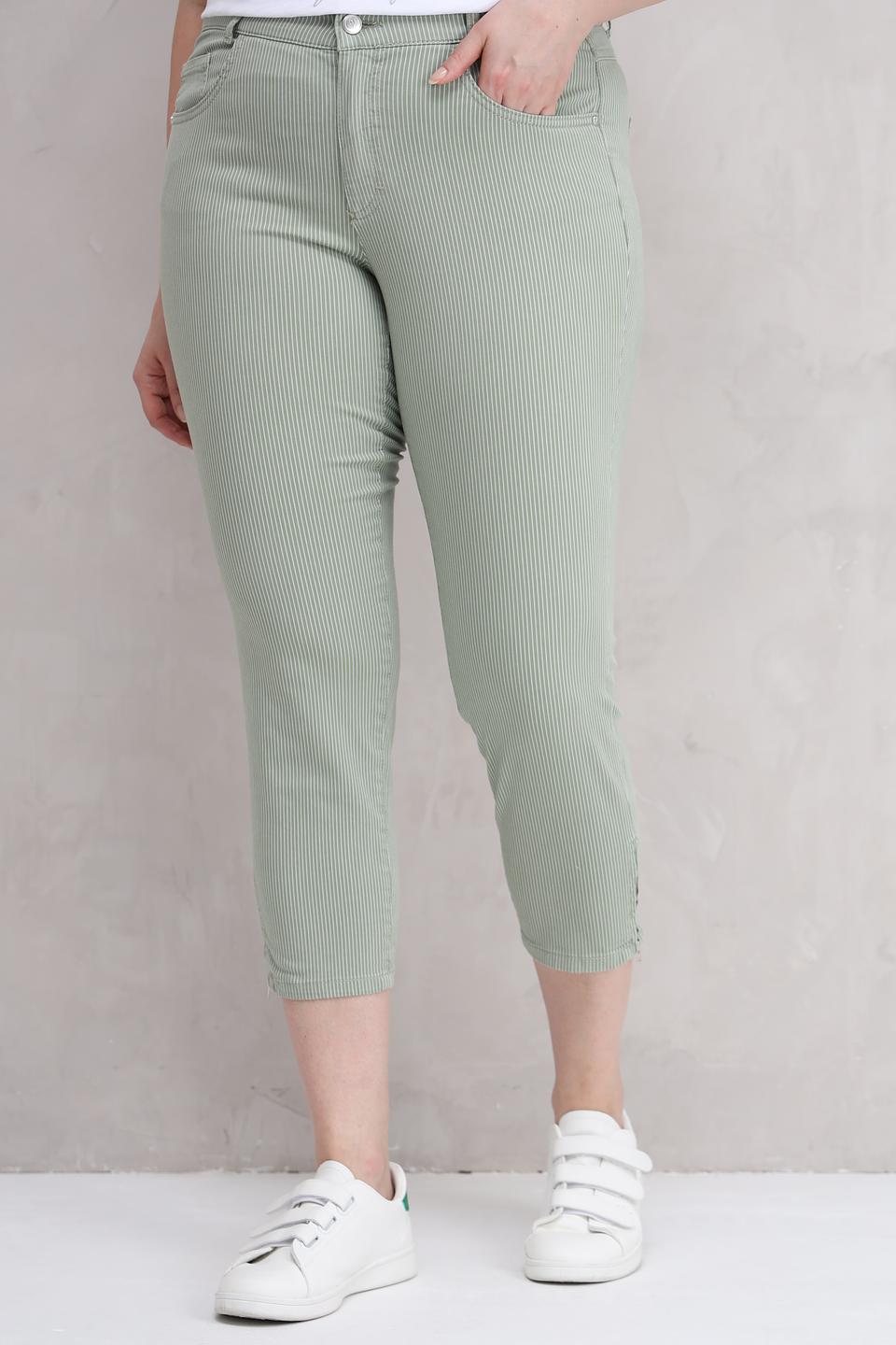 Брюки кюлоты Rabe collection в полоску