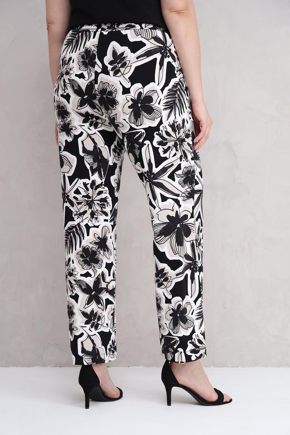 Брюки Lecomte с цветочным принтом