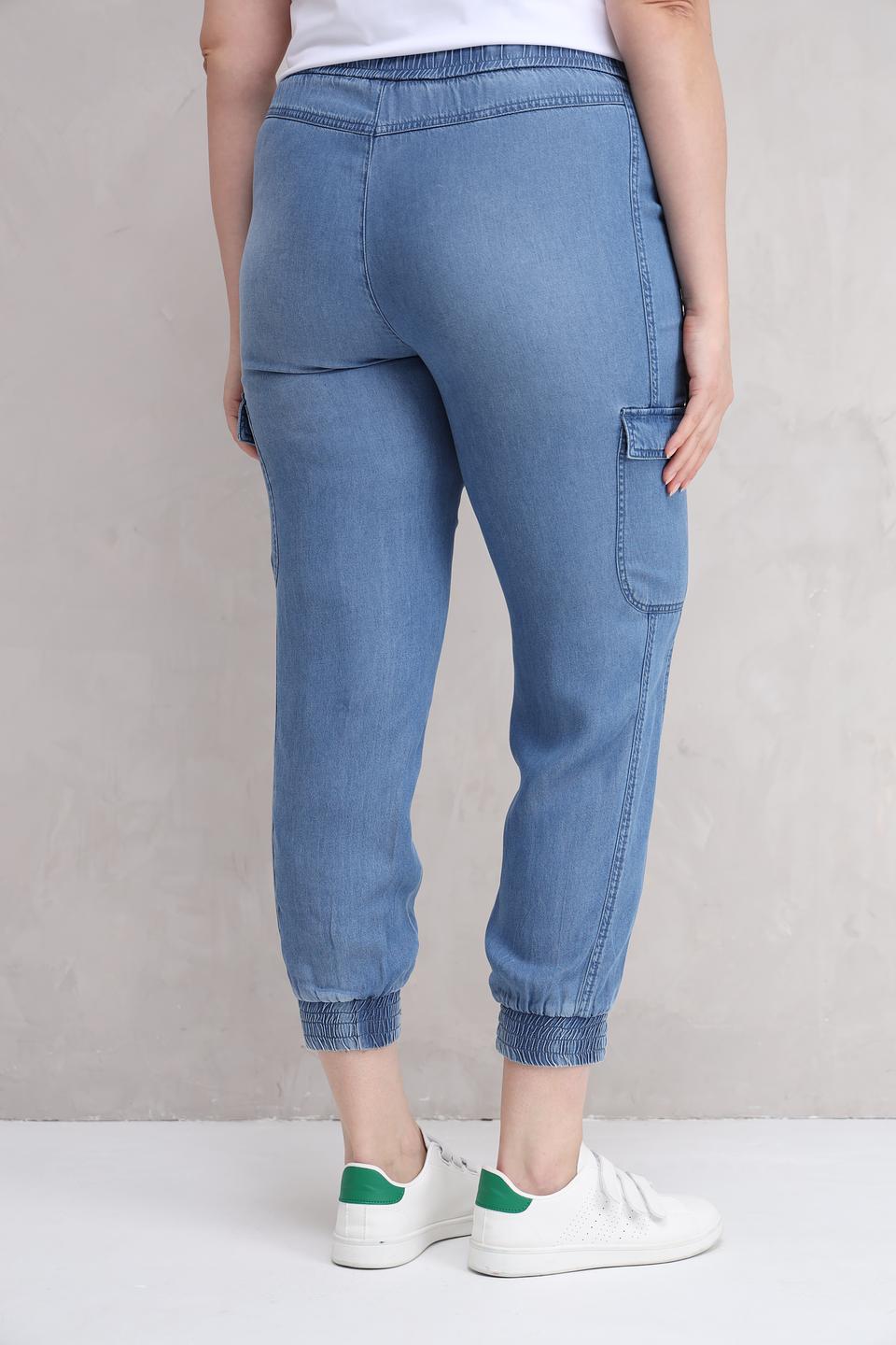 Брюки кюлоты Lecomte голубые