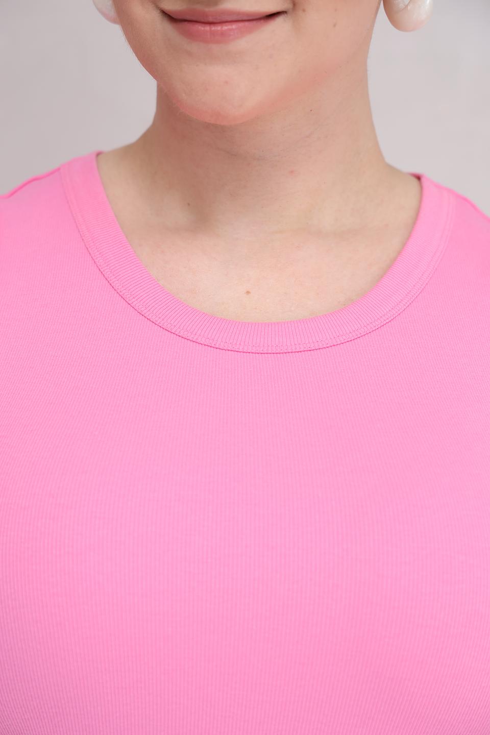 Топ Lecomte женский розовый