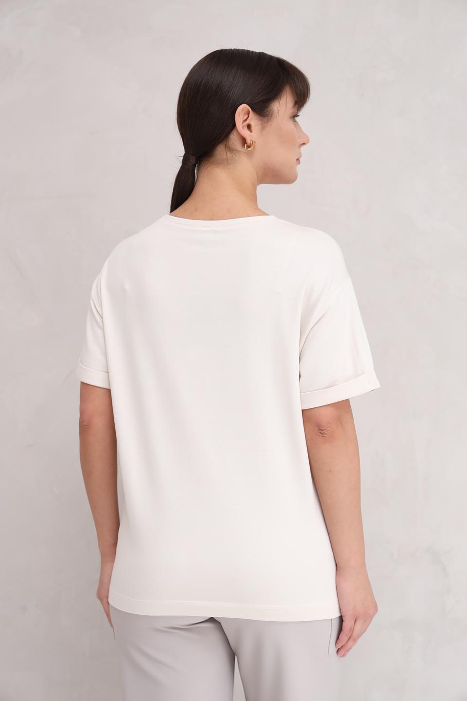 Футболка Monari с цветочным принтом