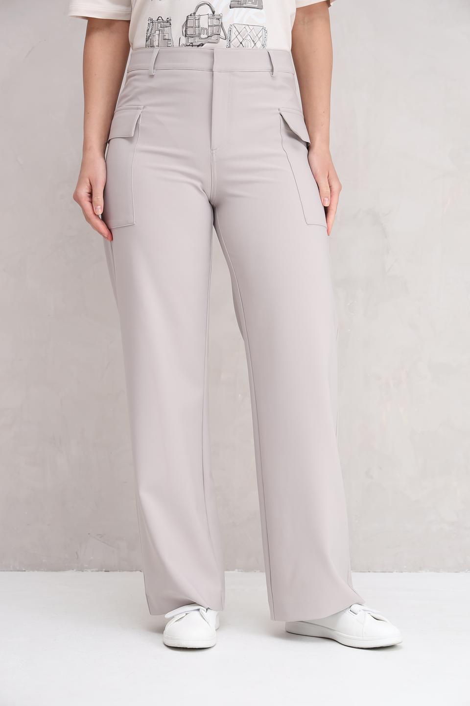 Брюки Monari прямого кроя бежевые