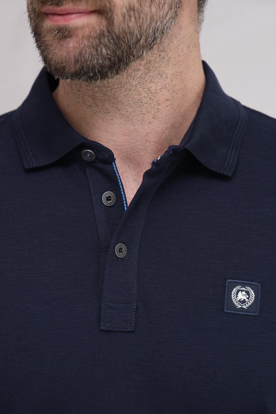 Поло Lerros men тёмно-синее