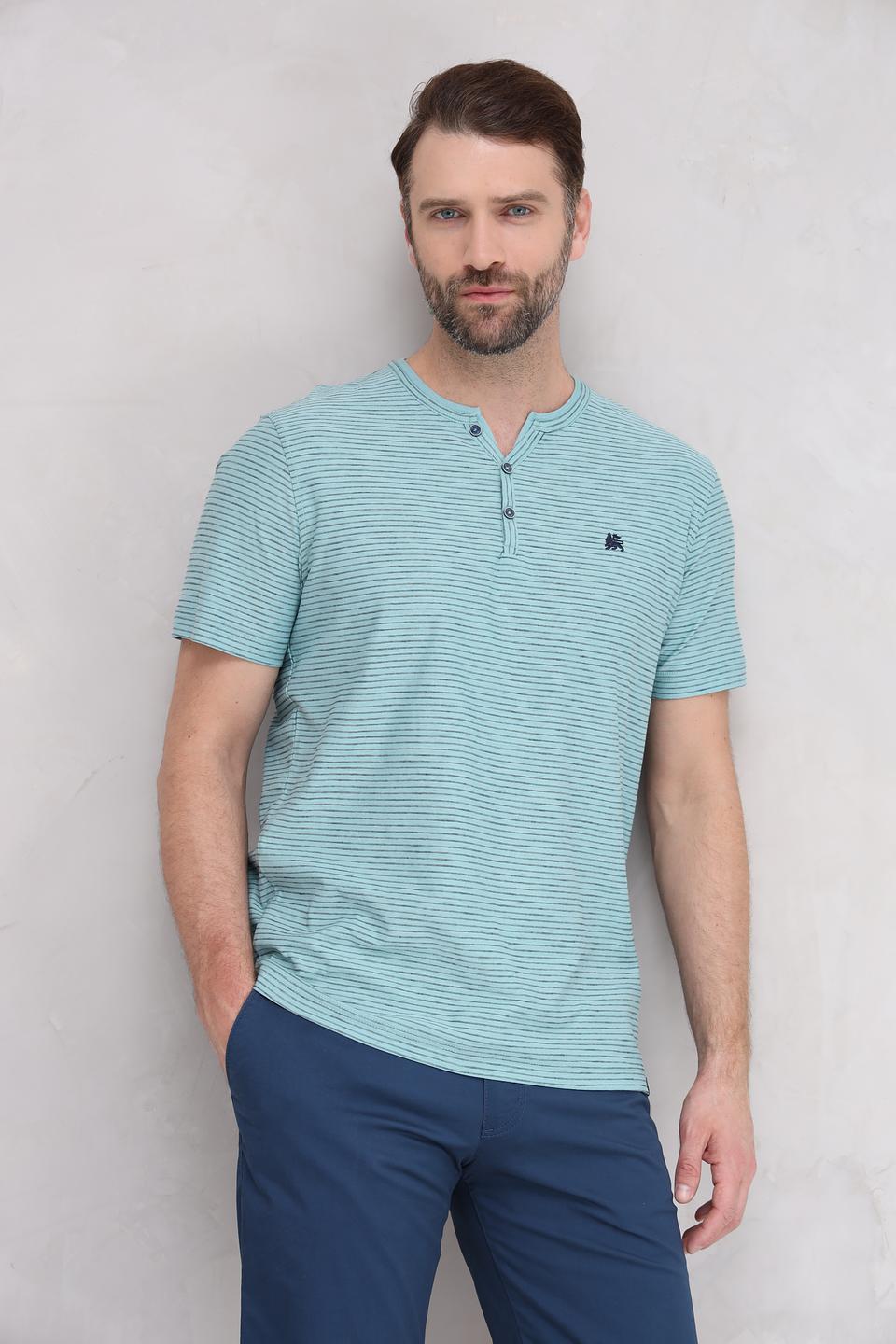 Футболка Lerros полосатая мятная