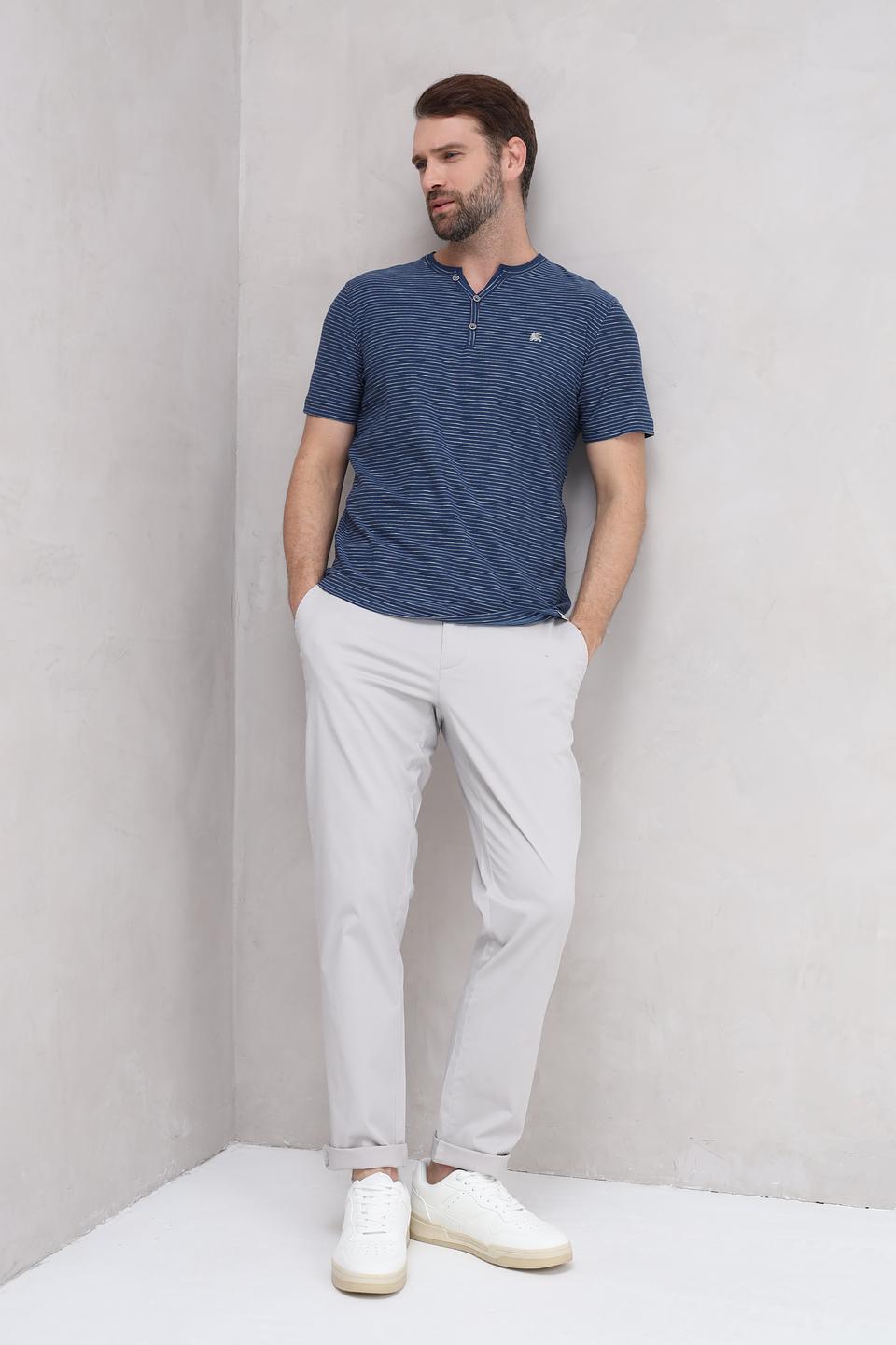 Футболка Lerros полосатая синяя