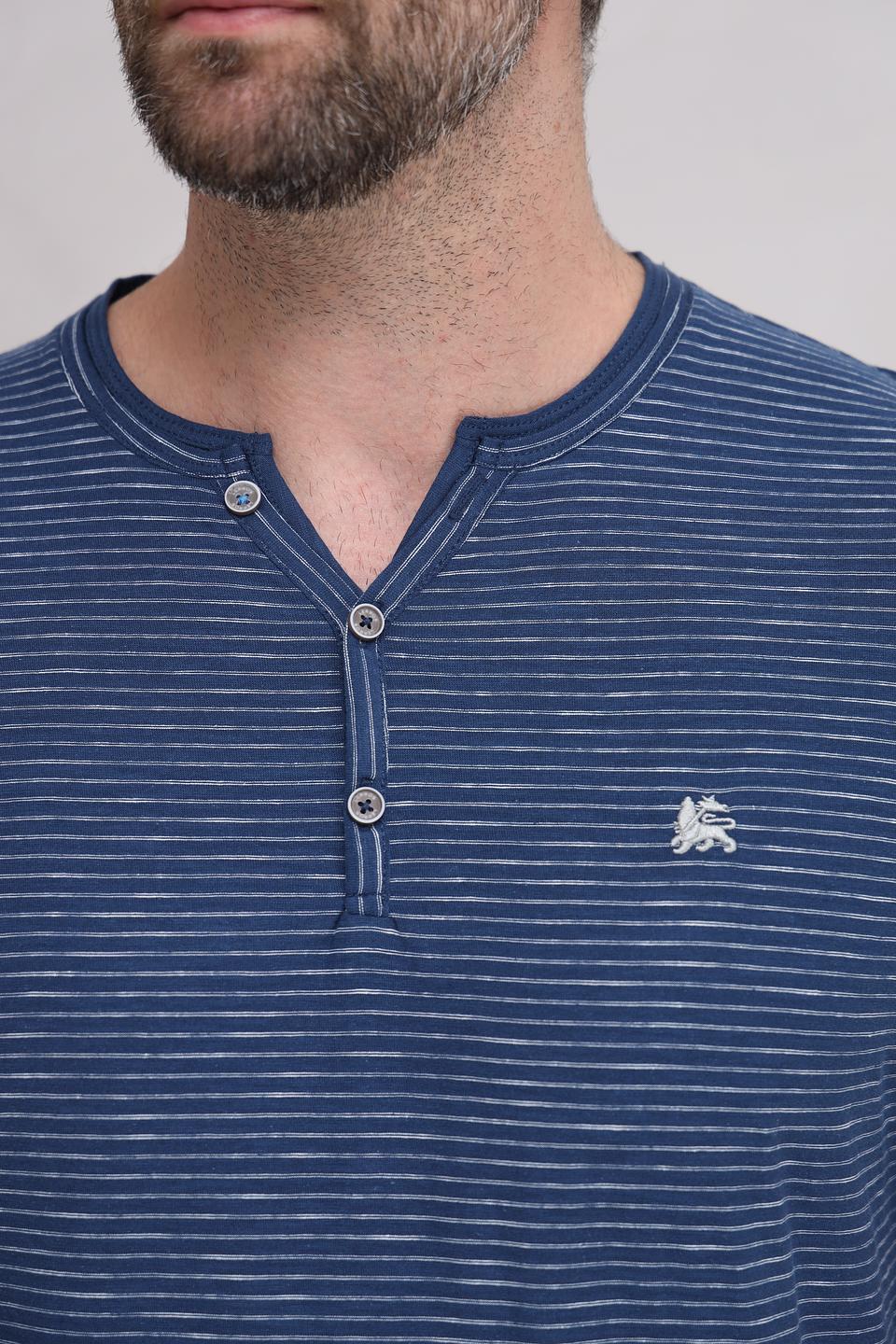 Футболка Lerros полосатая синяя