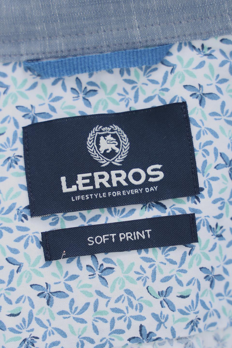 Рубашка кр Lerros с принтом