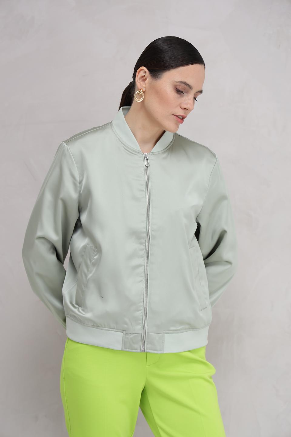 Жакет Tom Tailor бомбер мятный