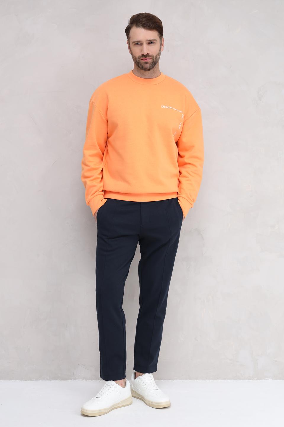 Джемпер Tom Tailor denim оранжевый