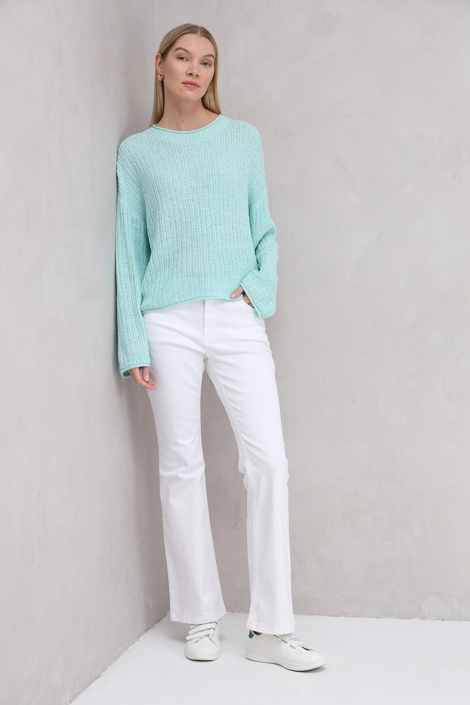 Пуловер Tom Tailor мятный