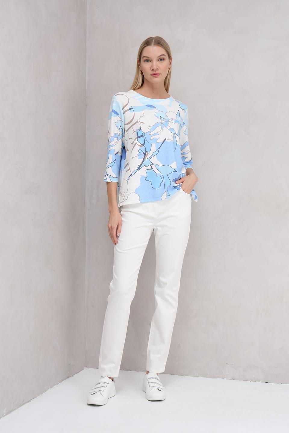 Джинсы Olsen прямые белые