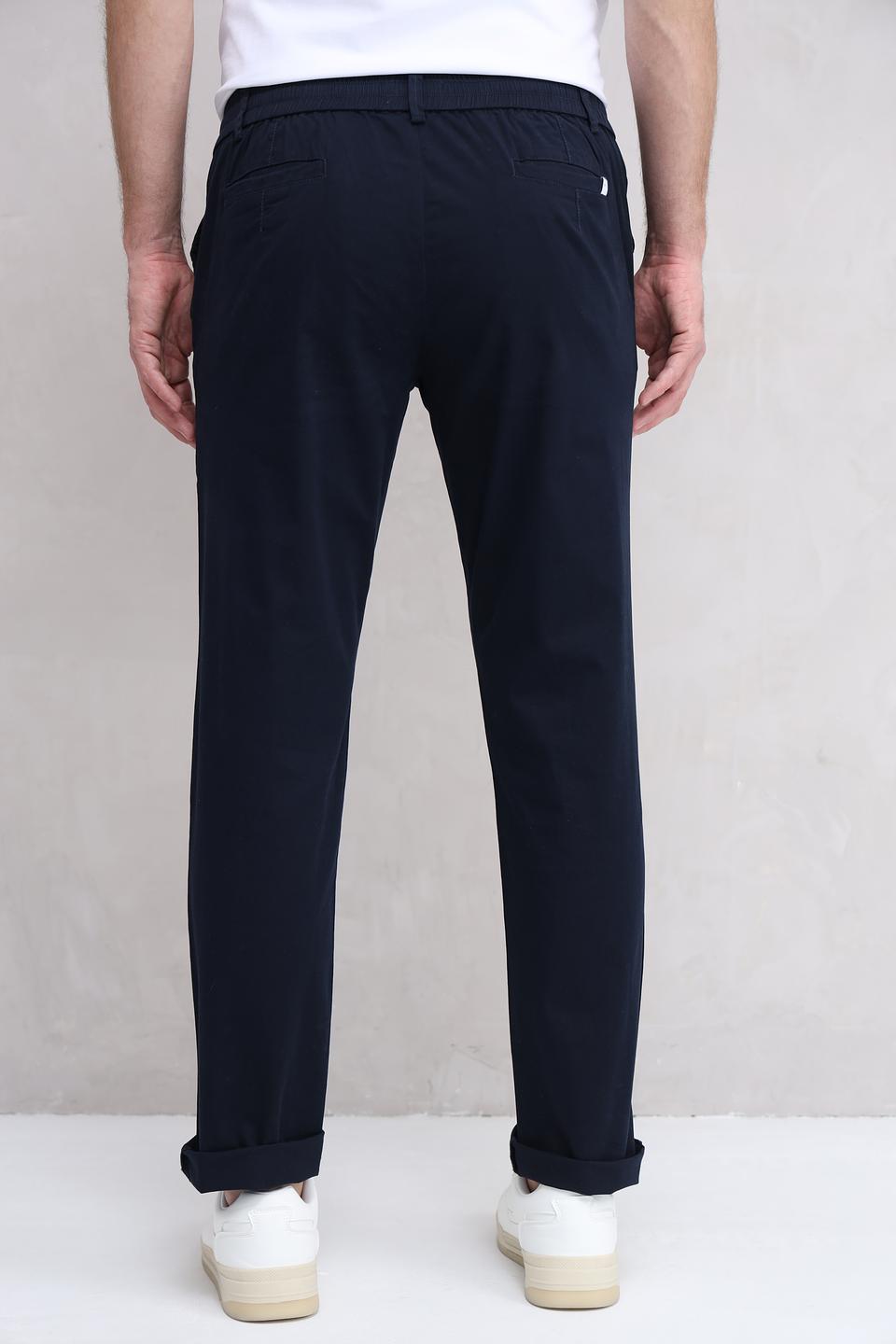 Брюки Basefield темно-синие с поясом