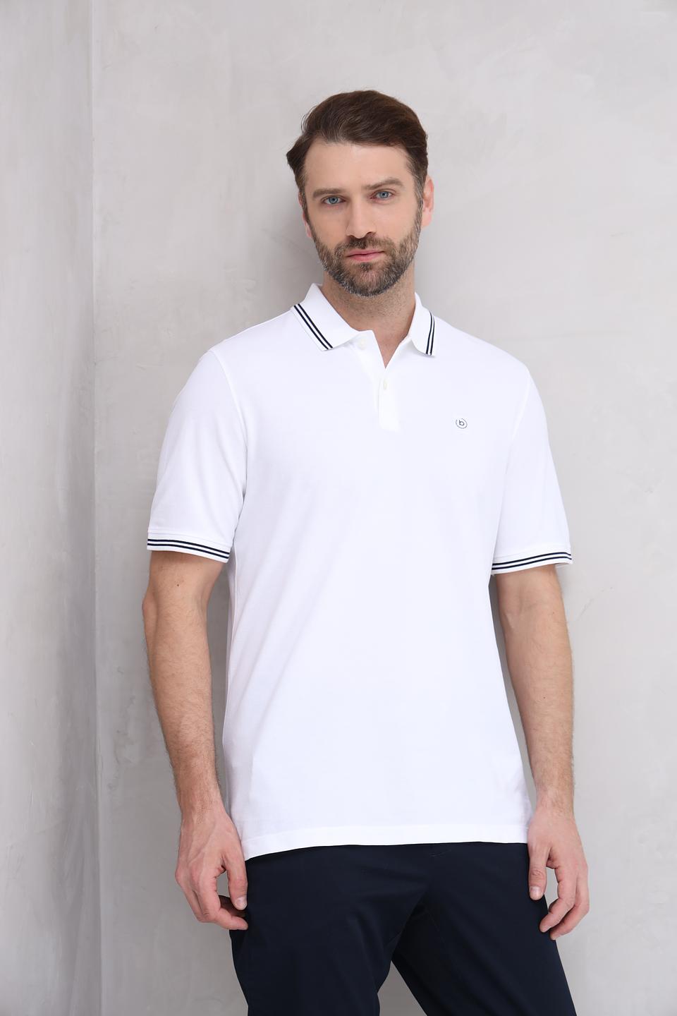 Поло Bugatti с полоской