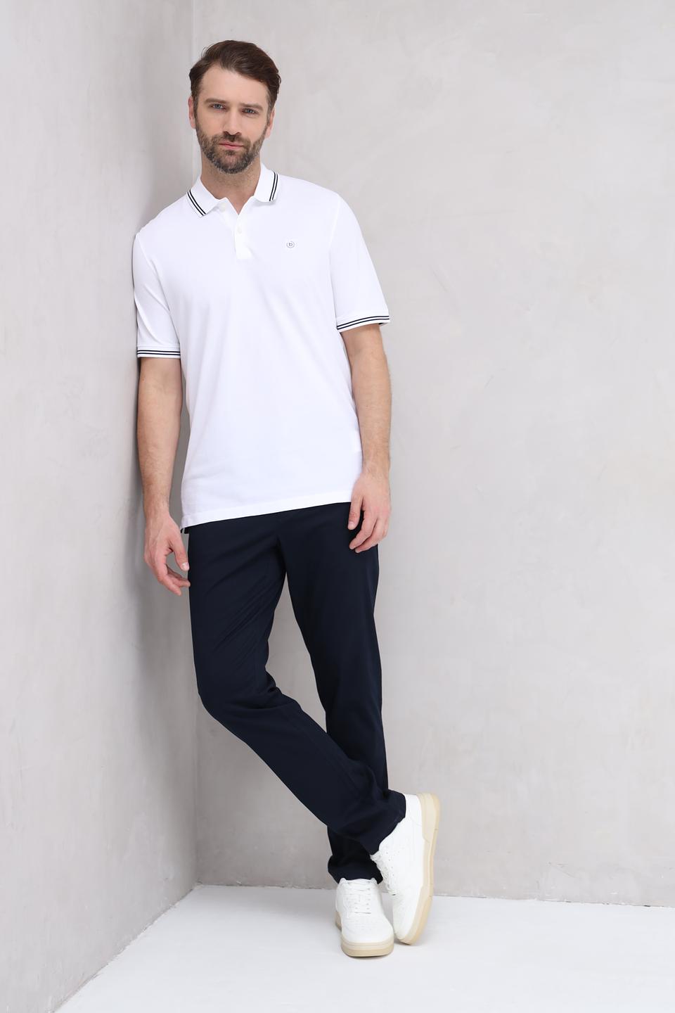 Поло Bugatti с полоской