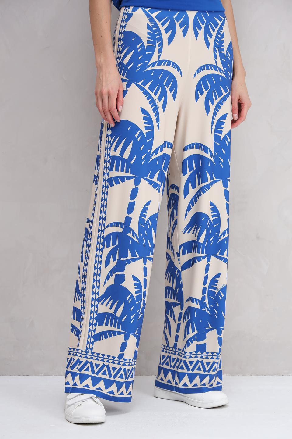 Брюки Miss Lagotte с тропическим принтом