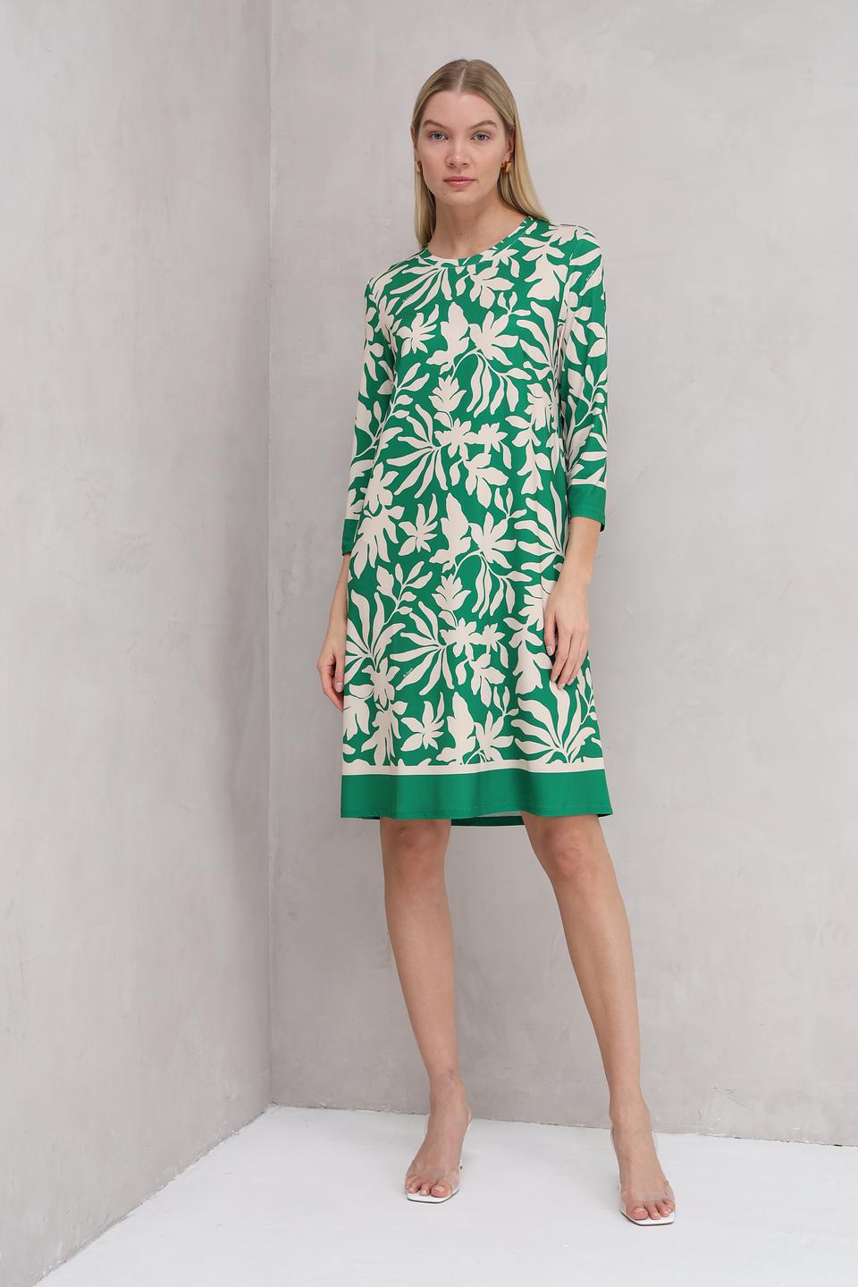 Платье Miss Lagotte с растительным принтом