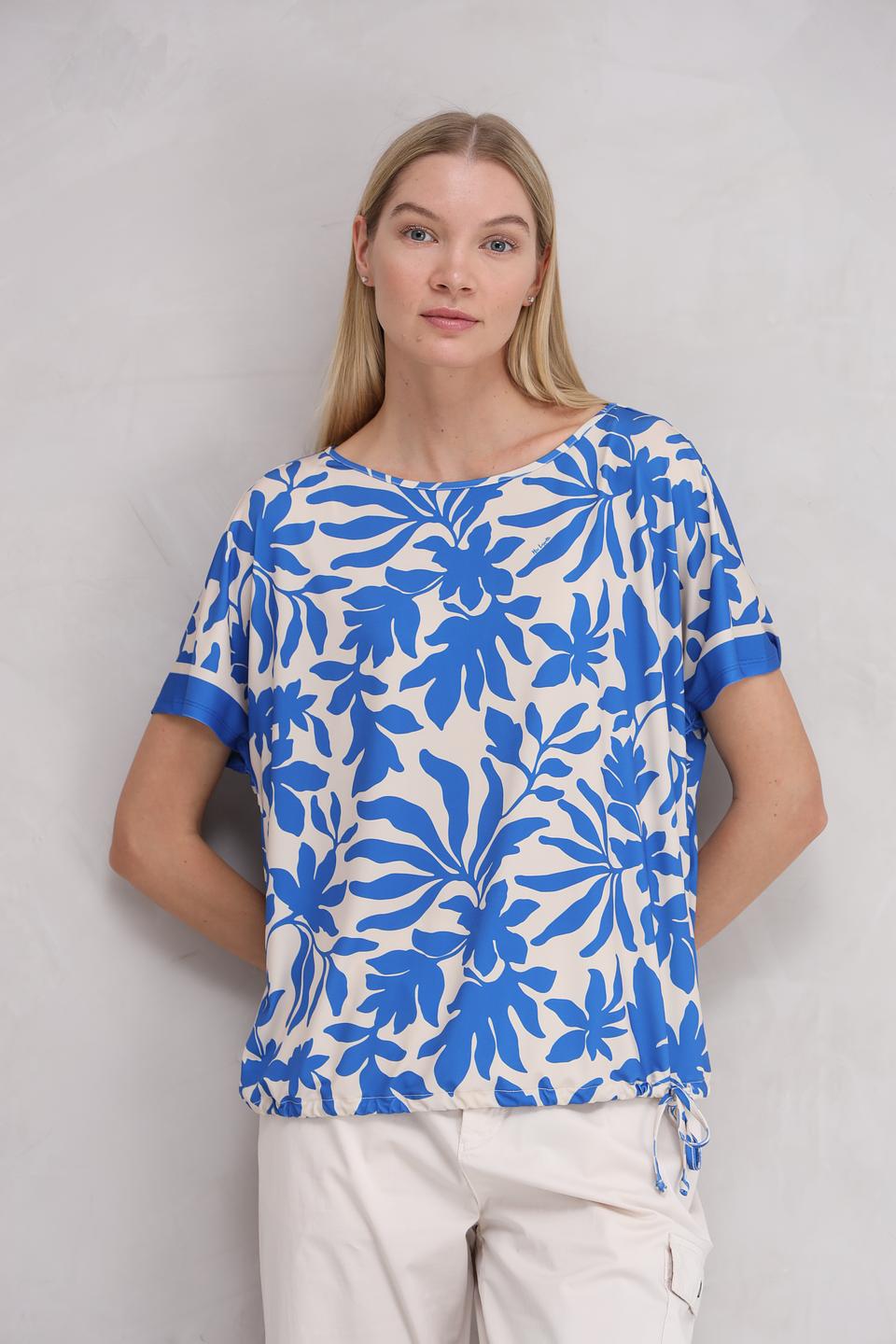 Блуза Miss Lagotte с цветочным принтом