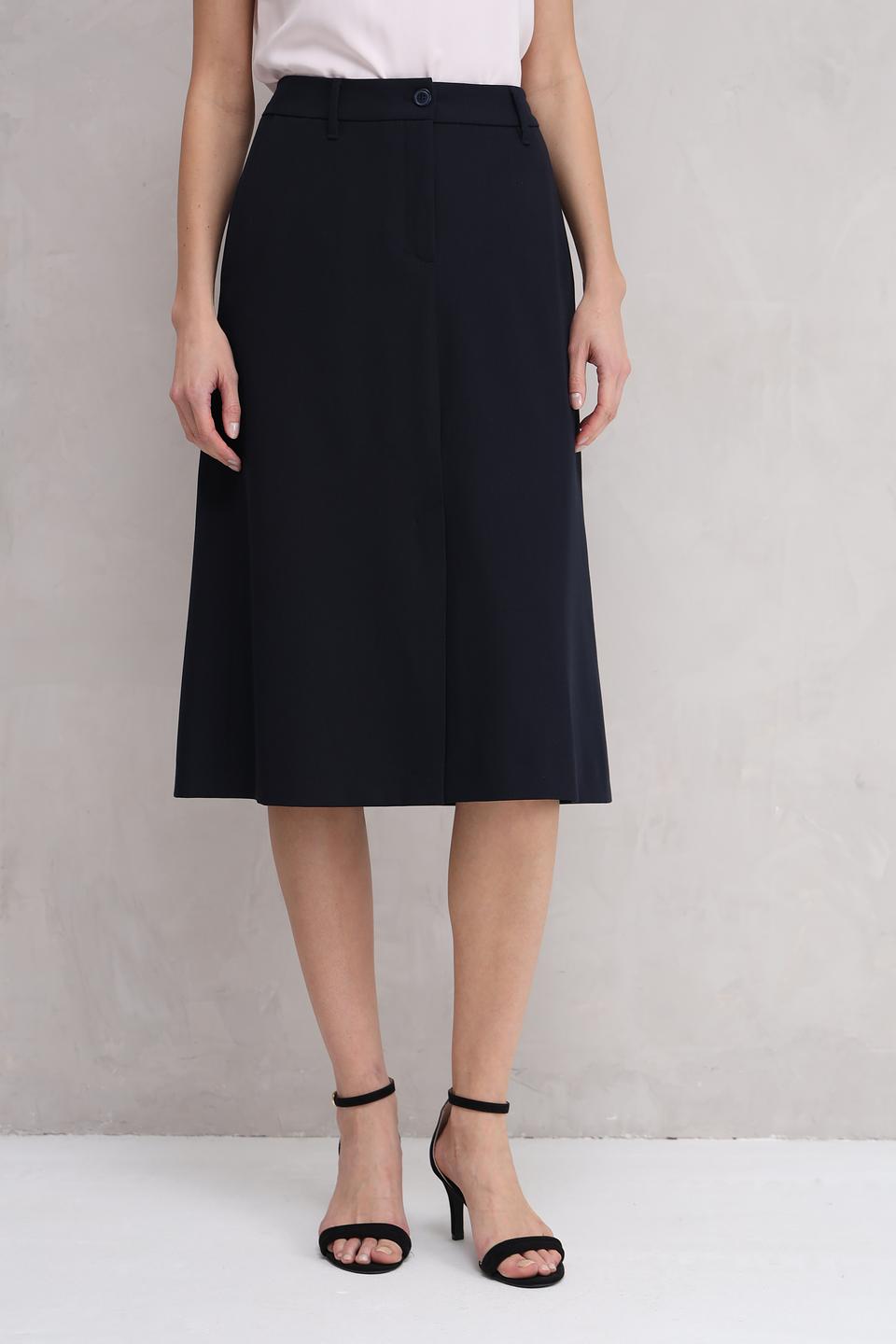 Юбка Gardeur классическая тёмно-синяя