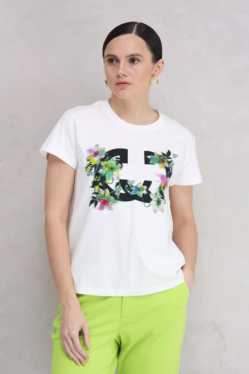 Футболка Gerry Weber с цветочным принтом